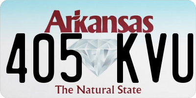 AR license plate 405KVU
