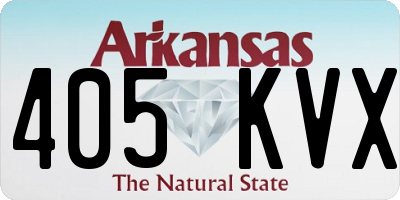 AR license plate 405KVX