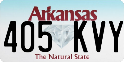 AR license plate 405KVY