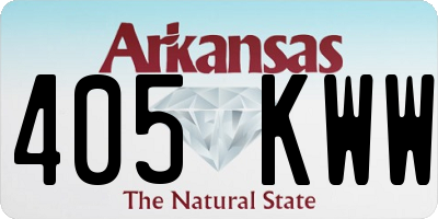 AR license plate 405KWW
