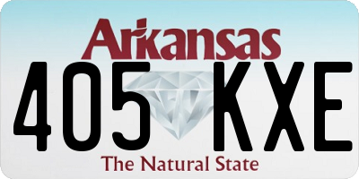 AR license plate 405KXE