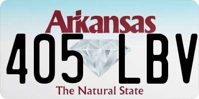 AR license plate 405LBV