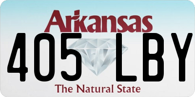 AR license plate 405LBY
