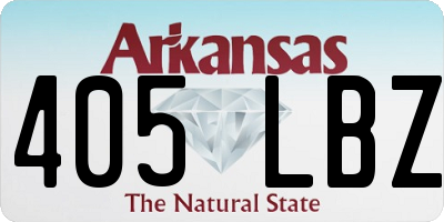 AR license plate 405LBZ