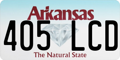 AR license plate 405LCD