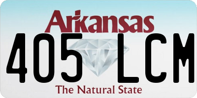 AR license plate 405LCM