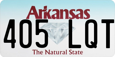 AR license plate 405LQT