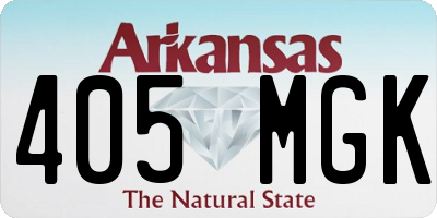 AR license plate 405MGK