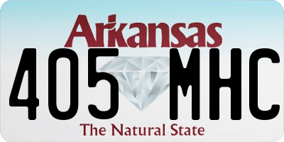 AR license plate 405MHC