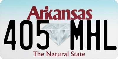 AR license plate 405MHL