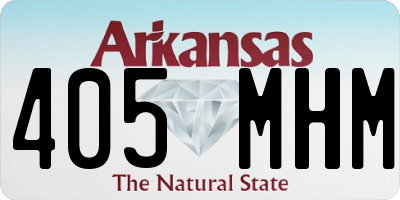 AR license plate 405MHM