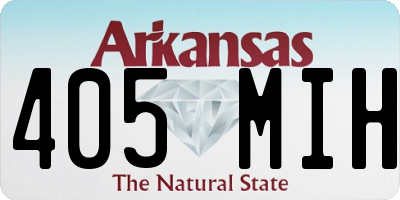 AR license plate 405MIH