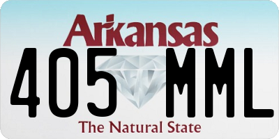 AR license plate 405MML