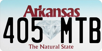 AR license plate 405MTB