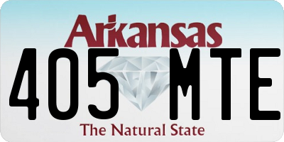 AR license plate 405MTE