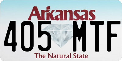 AR license plate 405MTF