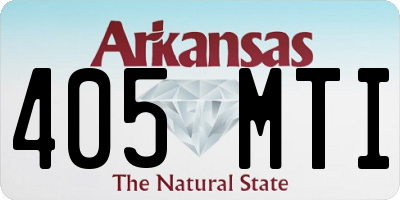 AR license plate 405MTI
