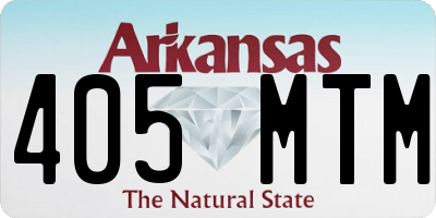 AR license plate 405MTM