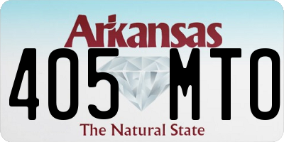 AR license plate 405MTO