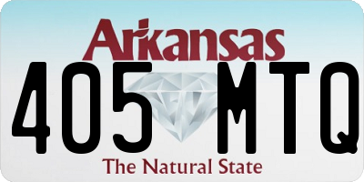 AR license plate 405MTQ
