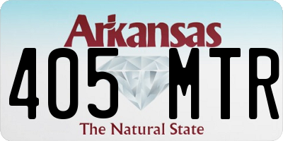AR license plate 405MTR