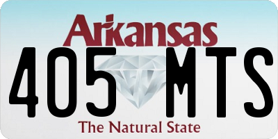AR license plate 405MTS