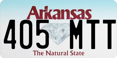 AR license plate 405MTT