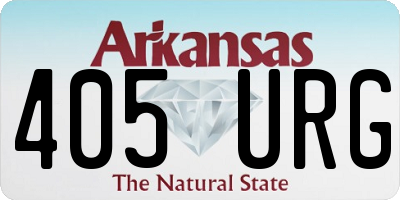 AR license plate 405URG