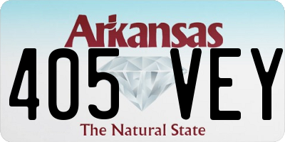 AR license plate 405VEY
