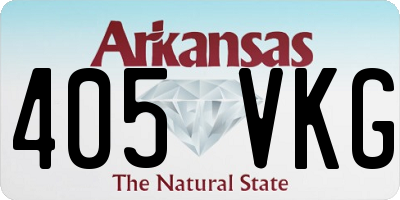 AR license plate 405VKG