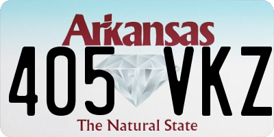 AR license plate 405VKZ