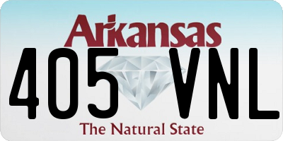 AR license plate 405VNL