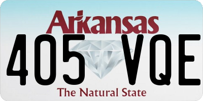 AR license plate 405VQE