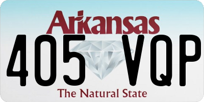 AR license plate 405VQP
