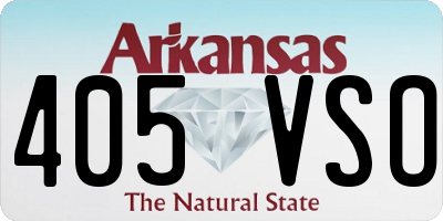 AR license plate 405VSO