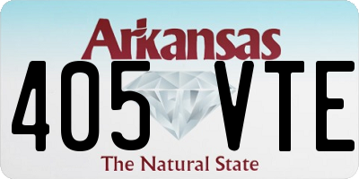 AR license plate 405VTE