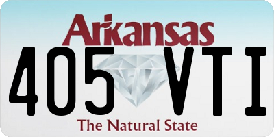 AR license plate 405VTI