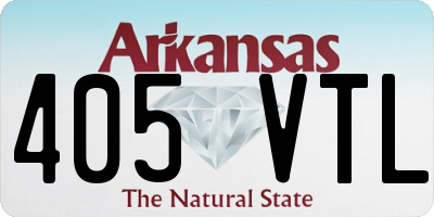 AR license plate 405VTL