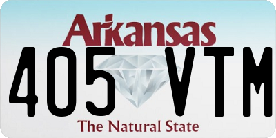 AR license plate 405VTM