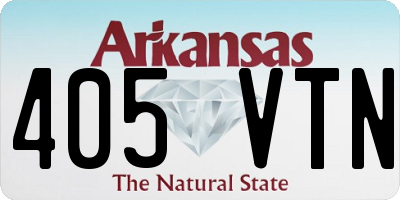 AR license plate 405VTN