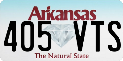 AR license plate 405VTS