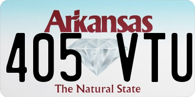 AR license plate 405VTU