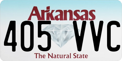 AR license plate 405VVC