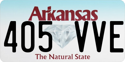 AR license plate 405VVE