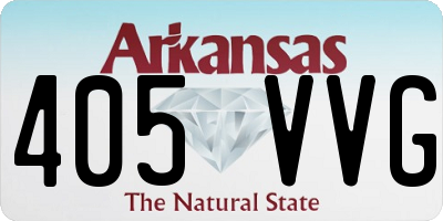 AR license plate 405VVG