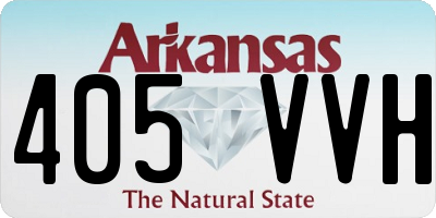 AR license plate 405VVH