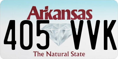 AR license plate 405VVK