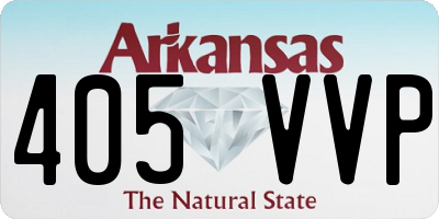 AR license plate 405VVP