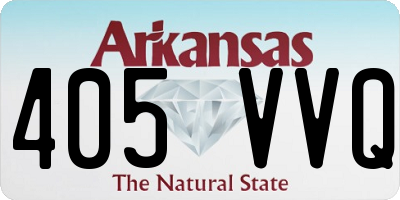 AR license plate 405VVQ