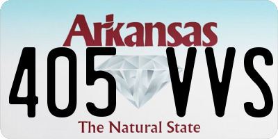 AR license plate 405VVS